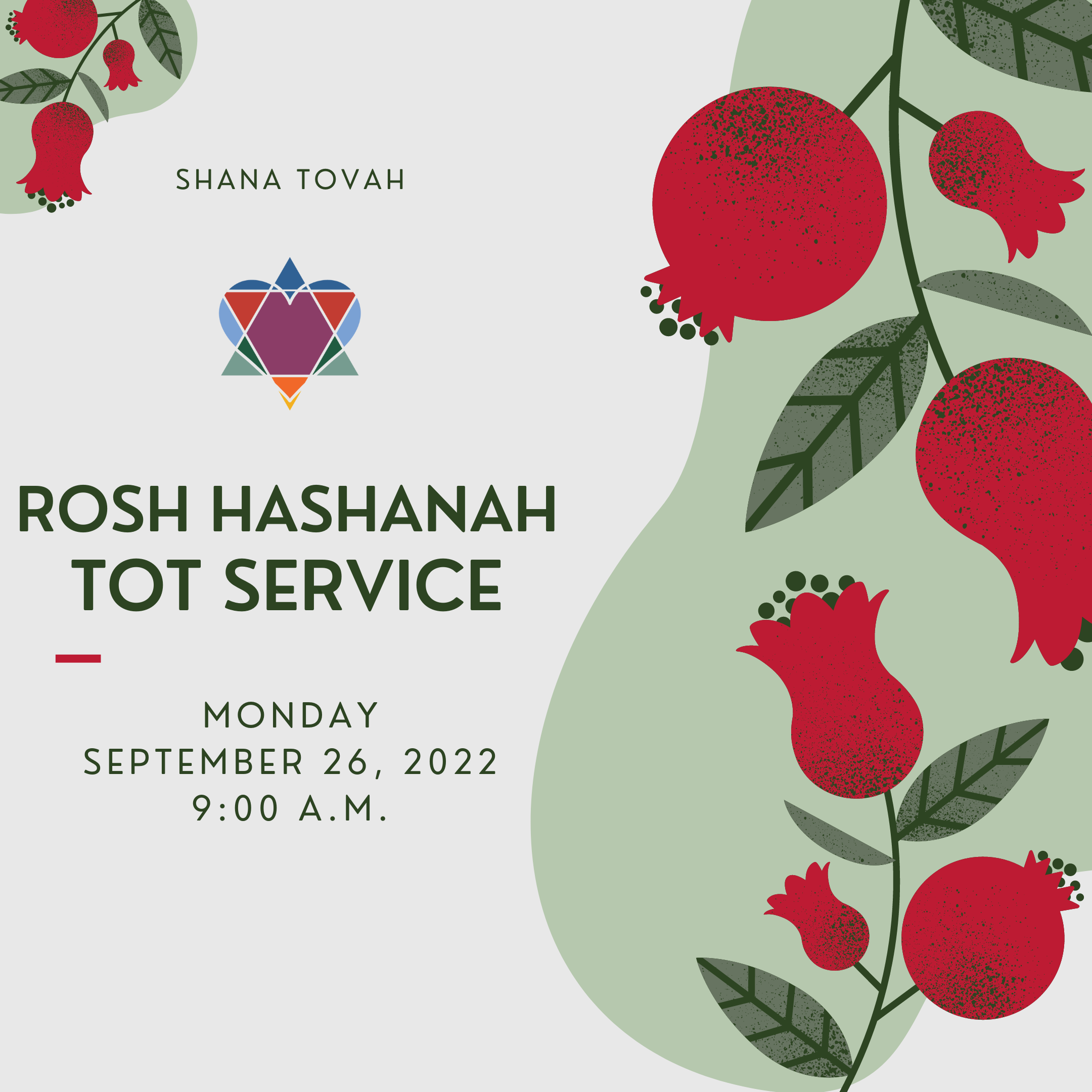 ROSH HASHANAH TOT SERVICE