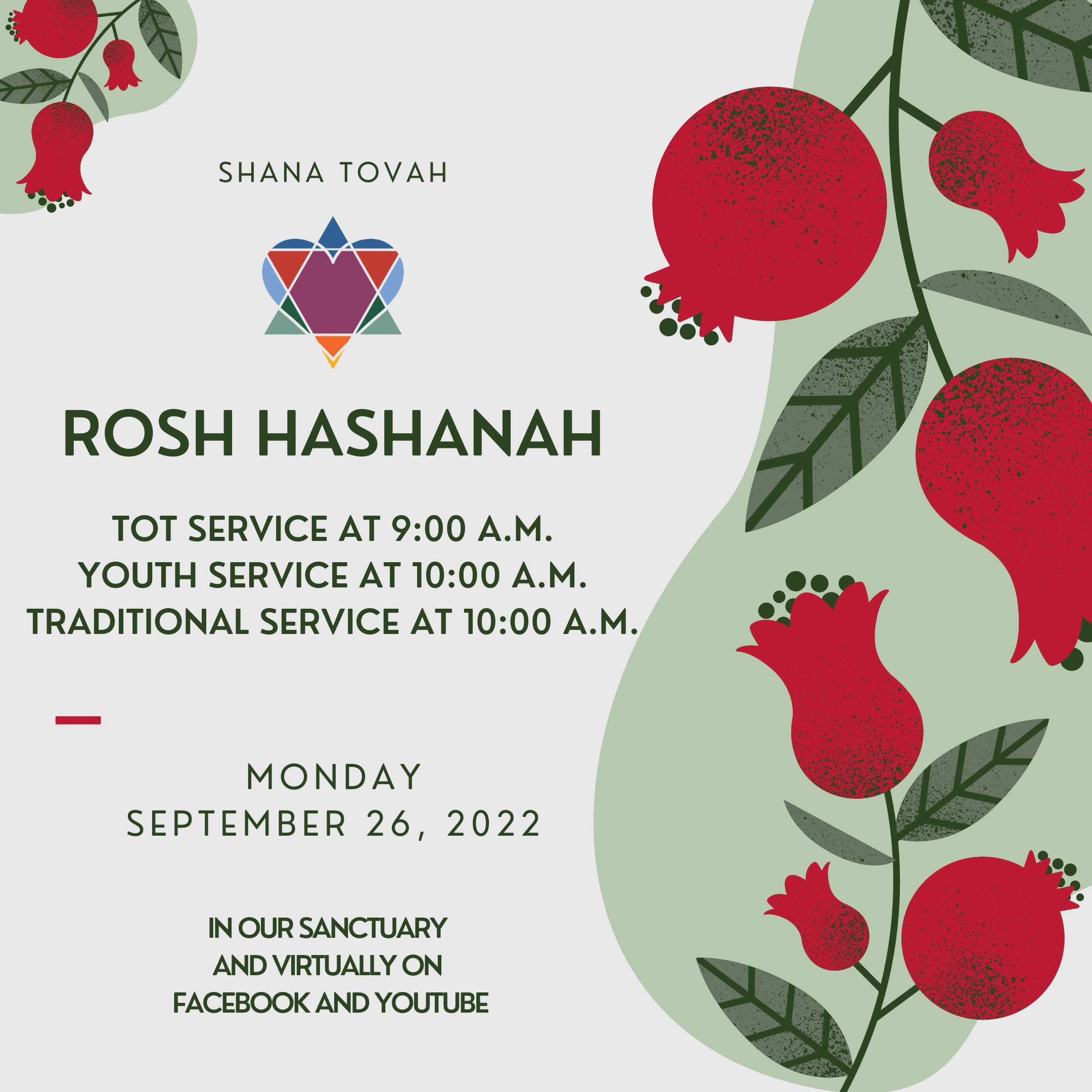 ROSH HASHANAH YOUTH SERVICE