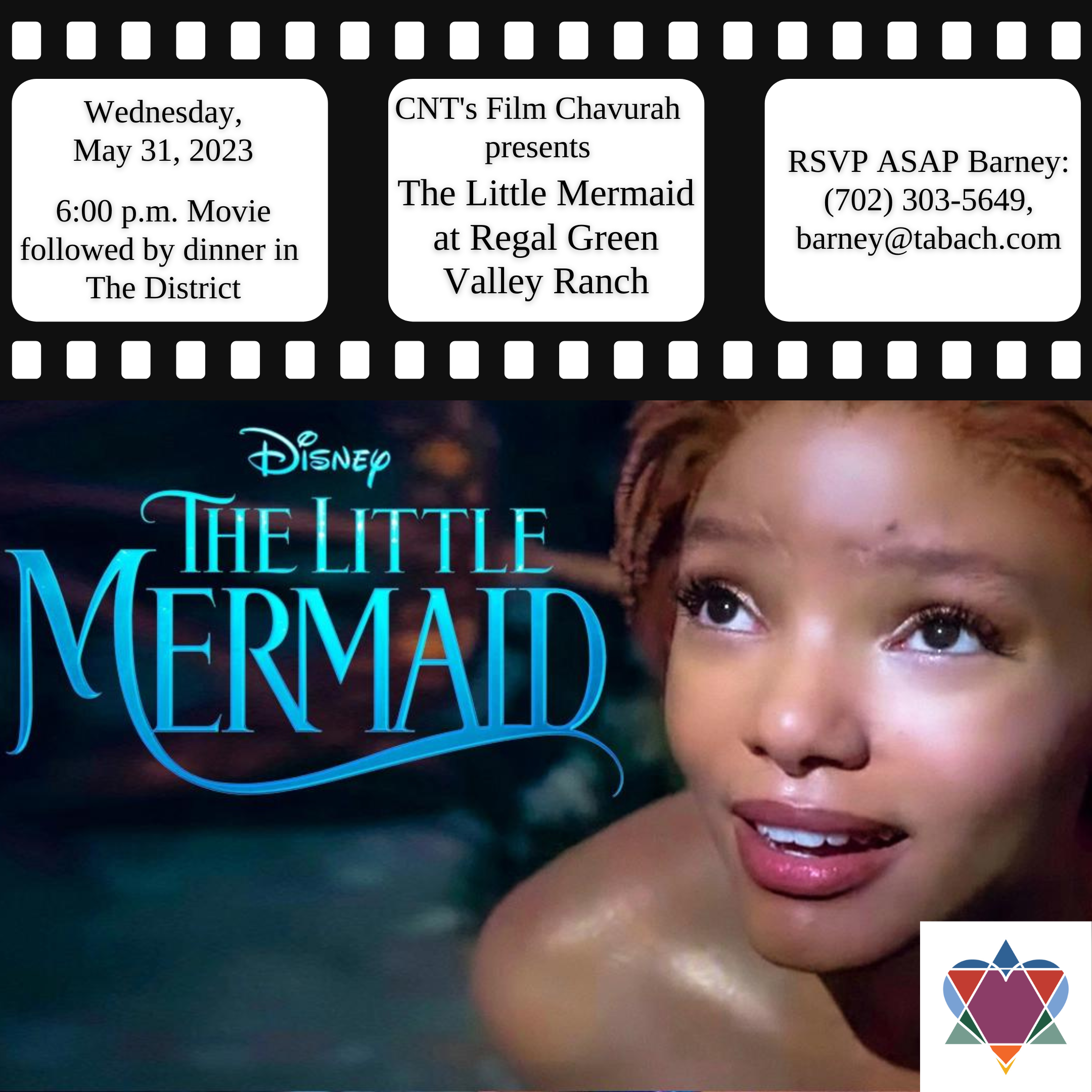 CNT'S FILM CHAVURAH TO SEE THE LITTLE MERMAID