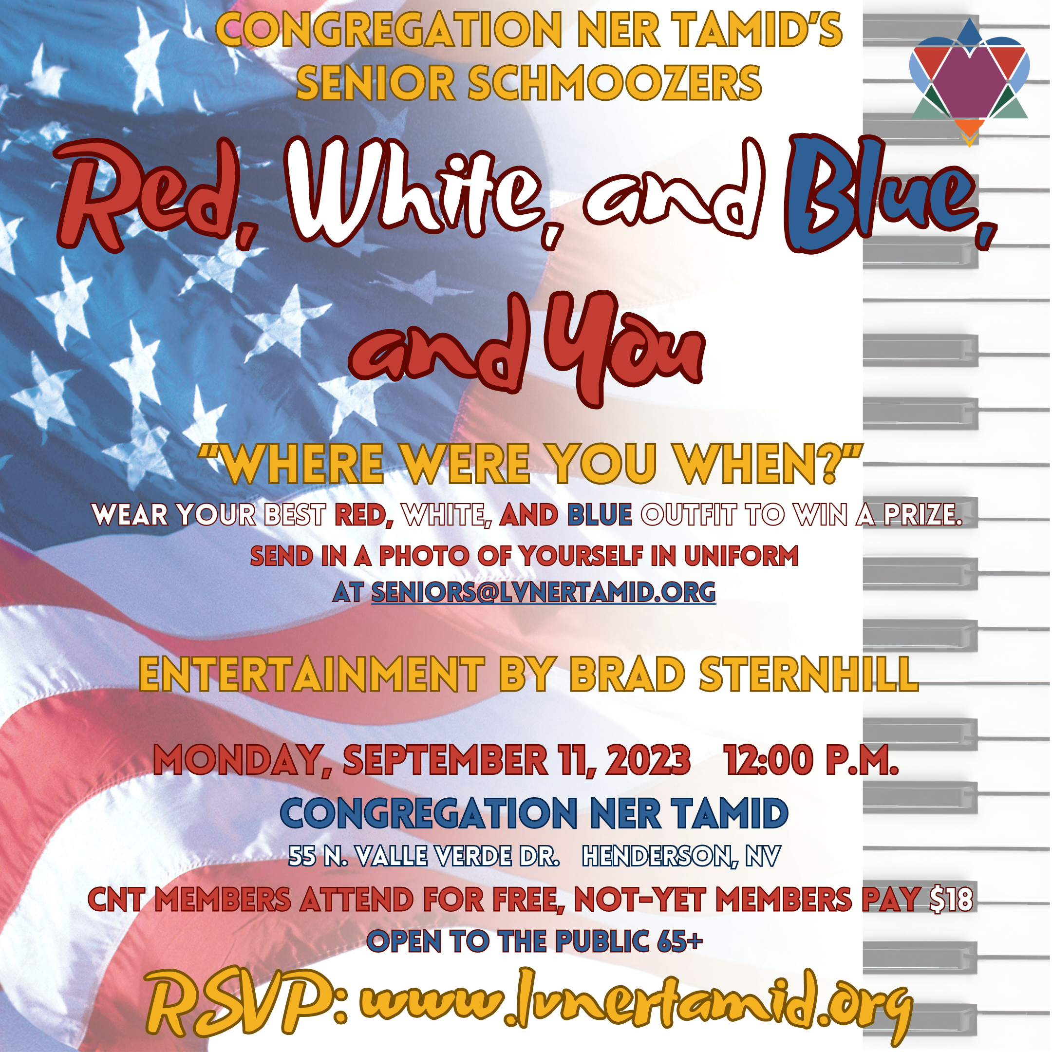 SENIORS PROGRAM - RED, WHITE, AND BLUE AND YOU