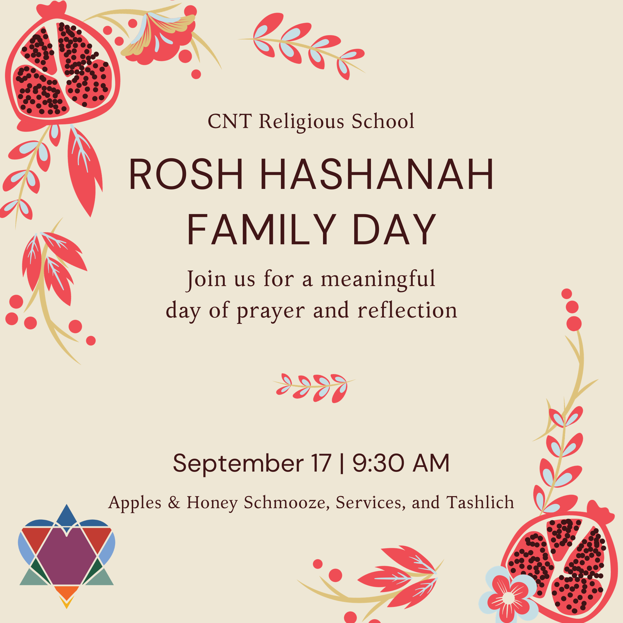 ROSH HASHANAH FAMILY DAY
